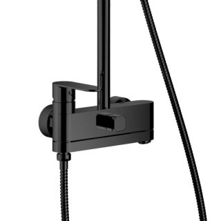 Душевая стойка Haiba HB24590-7 чёрный матовый